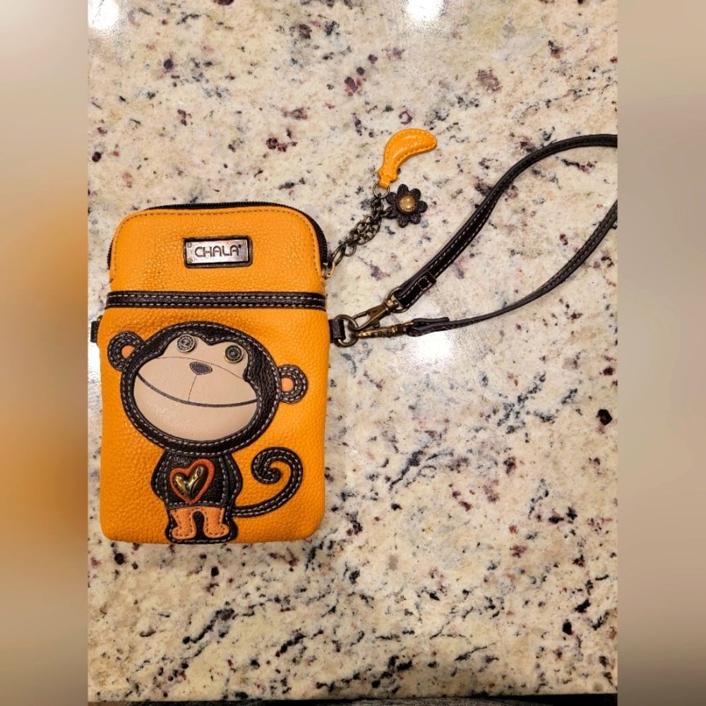 Money wristlet / crossbody